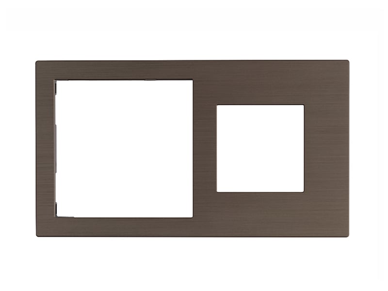 EELECTRON SPA - EEXPO71A45MT-BR PLACCA DOPPIA 71+45 METAL BRONZE