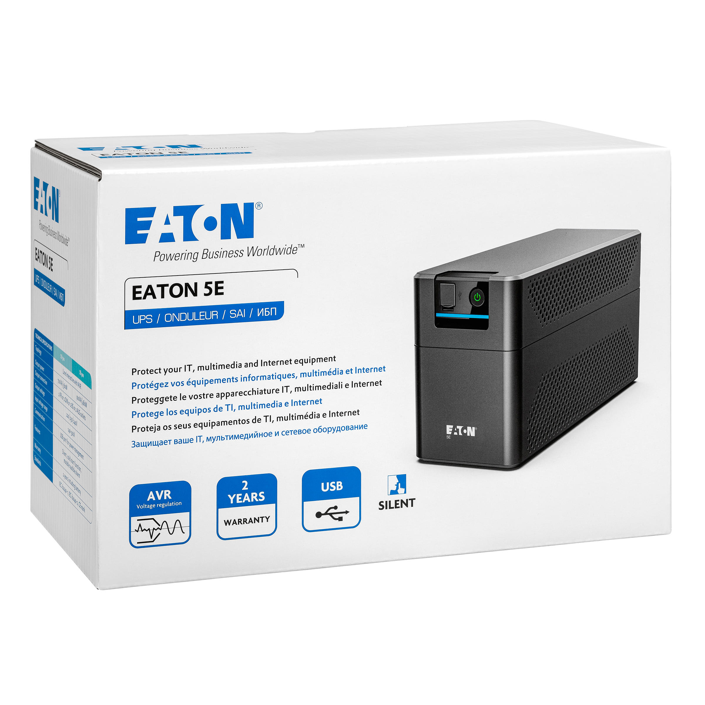 EATON - EAO5E900UD EATON 5E 900 USB DIN G2