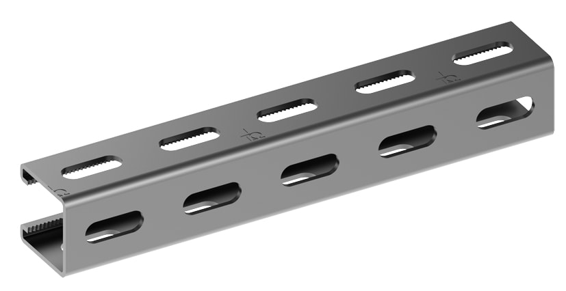 TEKNOMEGA SRL - TKGPRF2250 Prof 41x41x1,5 lung= 3mt Forato 3 MAGNELIS