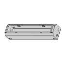 PERFORMANCE IN LIGHT - PRI310422 RECESSED BOX L590 STRIP SQ. INGROUND