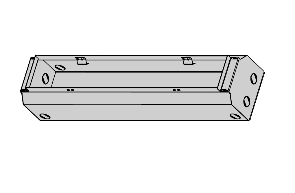 PERFORMANCE IN LIGHT - PRI310424 RECESSED BOX L1094 STRIP SQ. INGROUND