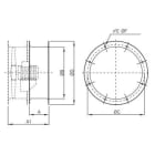 ELICENT (MAICO) - ELI1CC9912 KIT CC-PRO 1000 *MONTATA* RAL7001