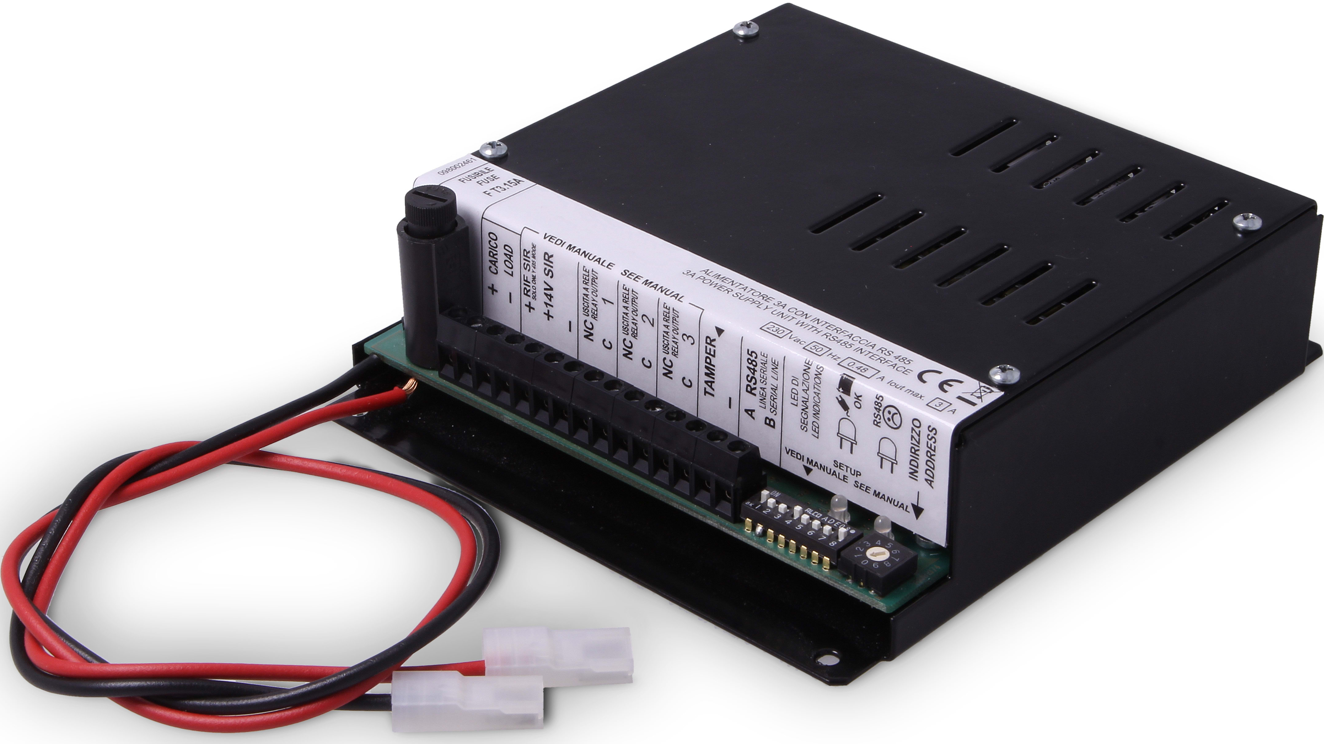 IESS SRL - EAAPS3SW485M ALIM. SW+RS485 MAX 3A SUPERV. BAT MAX 17