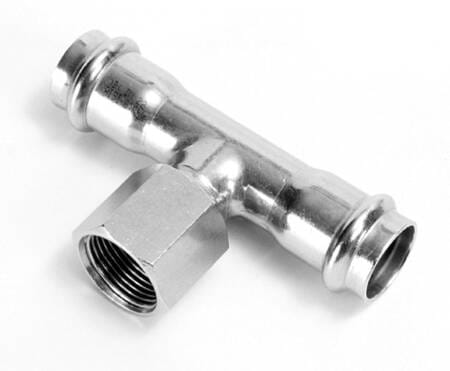 IBP BANNINGER ITALIA - IBPPS4130G0350435 INOX TEE F FIL.F 35X1/2X35