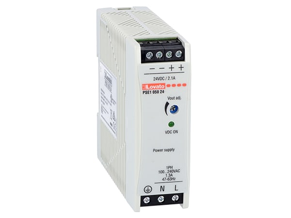 LOVATO - LOVPSE105024 ALIM. 100-240VAC 1PH OUT 24VDC 50W VITE