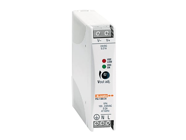 LOVATO - LOVPSL101824 ALIMENTAT. 100-240VAC 1PH OUT 24VDC 18W