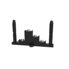 TEKNOMEGA SRL - TKGPSP1000 SUPPORTO RIPARTITORE 160-250A T+N DRITTE