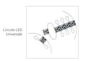 PRODEL SRL - PRDPT1555/10 CIRC.SPEC.ILLUM.LED COL.BIANCO DA 10 UNI