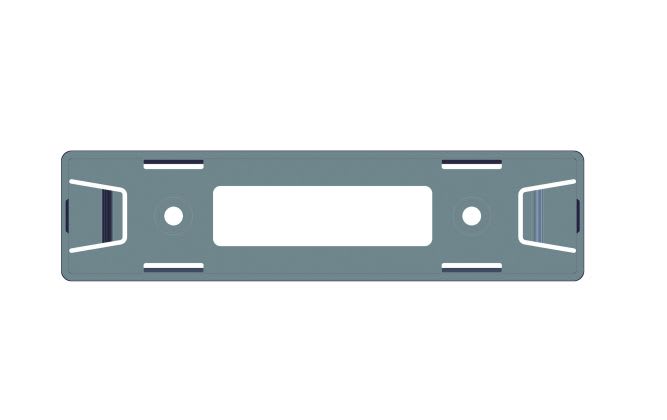 CABUR SRL - CBRPT7017BA PT7017BA PORTATARGH.X TARGHETTE ADESIVO