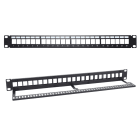 LINK4COM SRLS - LK4PTH191P24UTP Patch Panel 19 1U UTP 24 porte vuoto