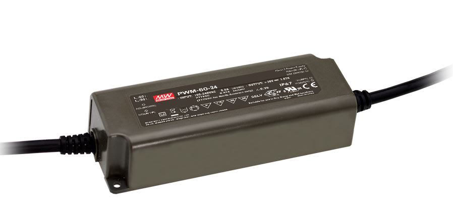 DIGIMAX SRL - DIXPWM-60-24DA2 DRIVER LED 24V 60W IP67 DALI2 90-305V