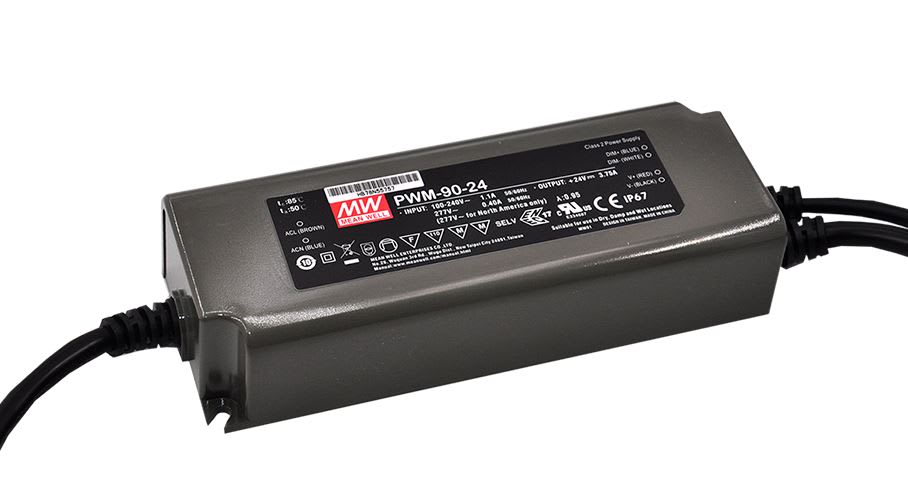 DIGIMAX SRL - DIXPWM-90-36 DRIVER LED 36V 90W IP67 DIM 1-10V 90-305