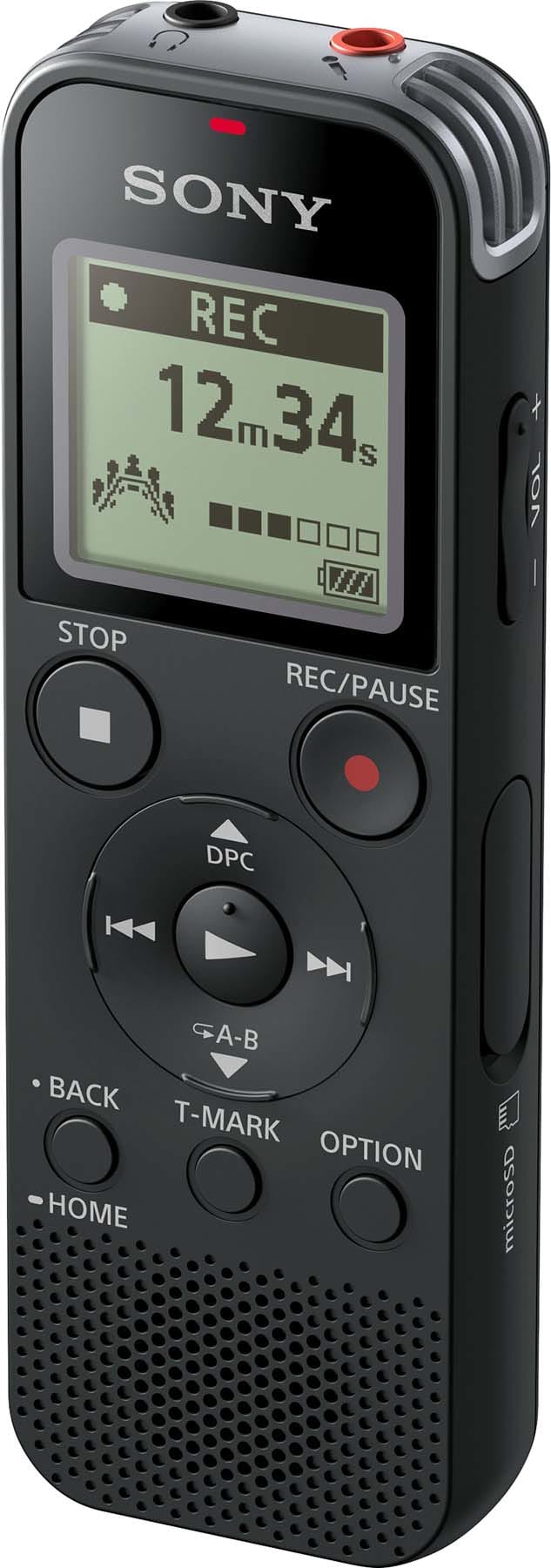 Sony - SONICDPX470.CE7 DiktiergerAt Digital 4GB MP3 WMA USB Mi