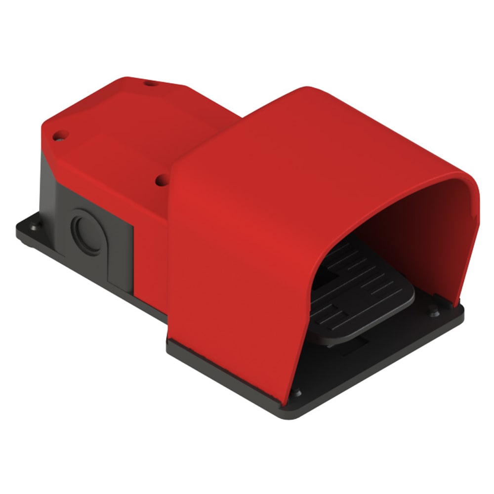 PIZZATO ELETTRICA - PZZPX 22041-M2 INTERRUTTORE A PEDALE SINGOLO CON PROTEZ
