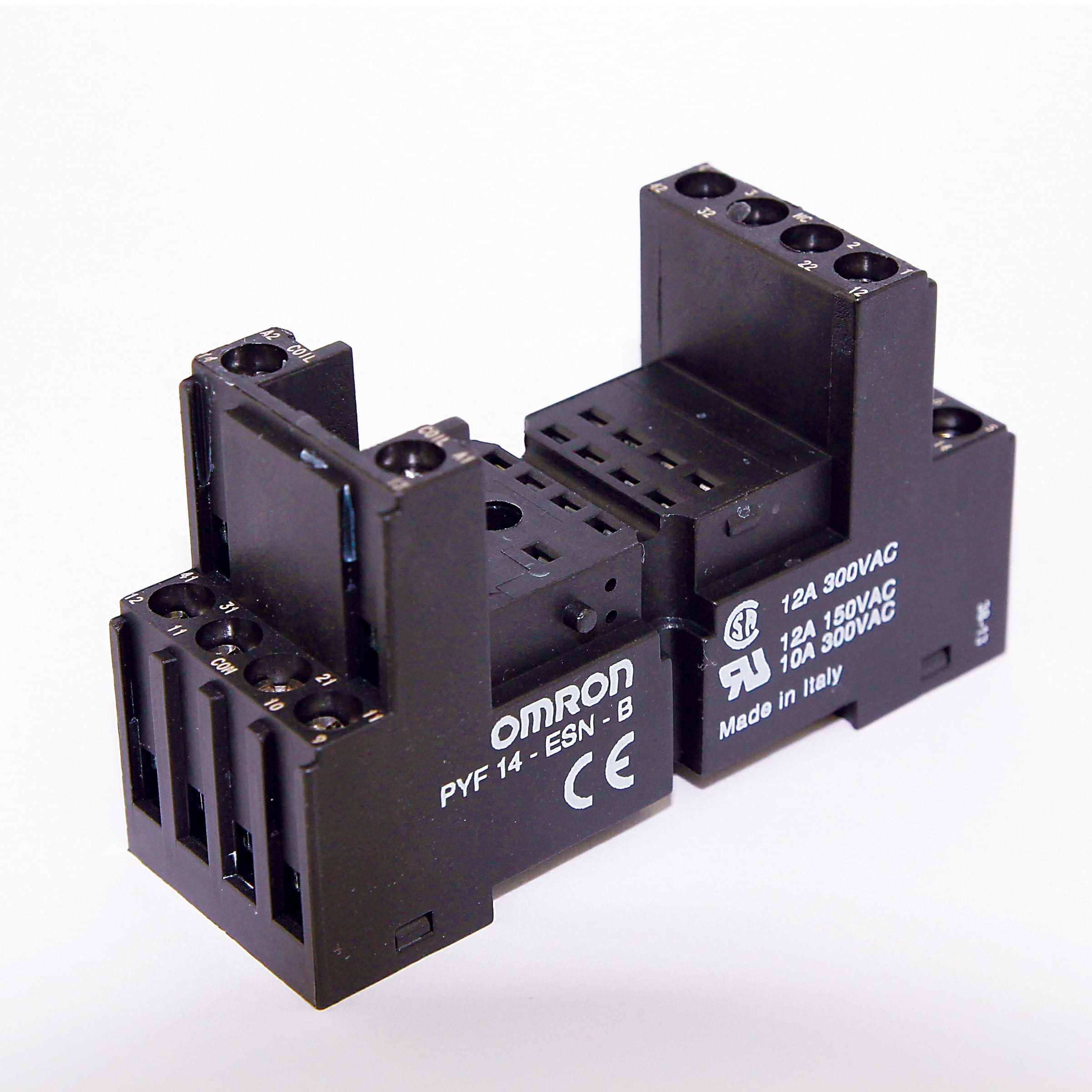 OMRON - OMRPYF14ESNB ZOCCOLO PYF, GUIDA DIN, TERMINALI A VITE