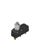 PIZZATO ELETTRICA - PZZMK F11D10 MICROINTERRUTTORE A PULSANTE FILETTATO