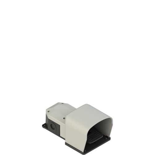 PIZZATO ELETTRICA - PZZPX 40111 INTERRUTTORE A PEDALE SINGOLO CON PROTEZ