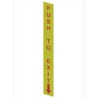 PIZZATO ELETTRICA - PZZVF AP-A1AGR02 ADESIVO GIALLO IN PC RETTANGOLARE 300X3