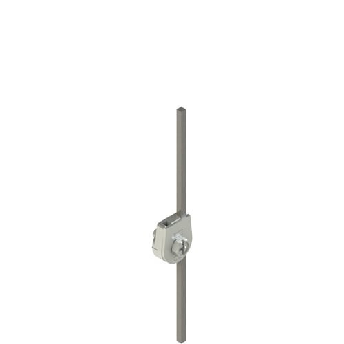 PIZZATO ELETTRICA - PZZVF L33 LEVA CON ASTA QUADRA REGOLABILE IN ACCIA