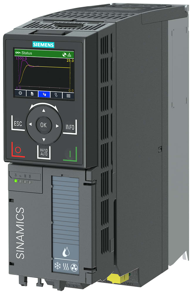 SIEMENS - SIE6SL32202YE160UF0 G120X IP20 380-480V 2.2KW FSA UF