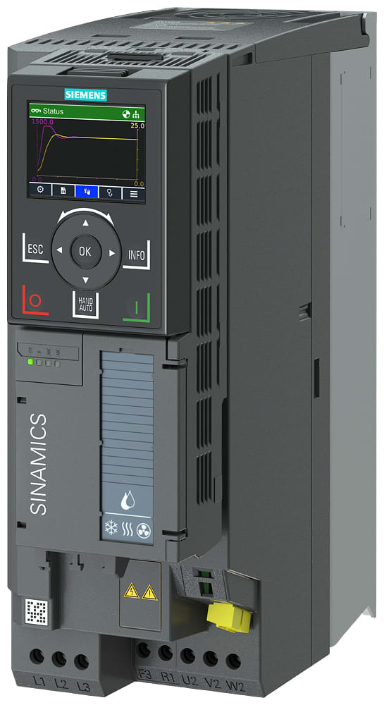 SIEMENS - SIE6SL32202YE200UF0 G120X IP20 380-480V 4KW FSB UF