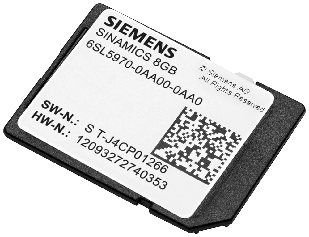 SIEMENS - SIE6SL59700AA000AA0 SINAMICS SD-CARD 8 GBYTE