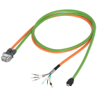 SIEMENS - SIE6FX35027DN011AF0 DUAL CABLE, PREASSEMBLED
