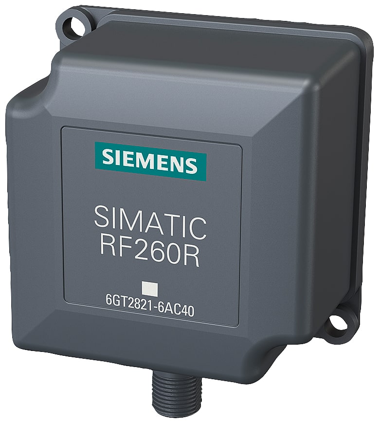SIEMENS - SIE6GT28216AC40 SIMATIC RF200 Reader RF260R, RS232 (ASCII/Scan Mode), IP67, -25 ... +70°C