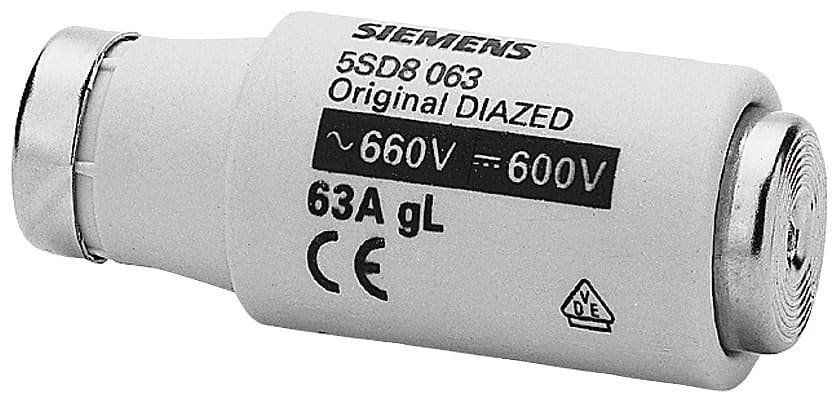 SIEMENS - SIE5SD8063 DIA.DIII GL/GG E33 63A RA.690/600VCA/CC
