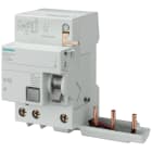 SIEMENS - SIE5SM26326 Blocco differenziale, a 3 poli, tipo A, In: 40 A, 300 mA, Un AC: 400 V, per 5SY