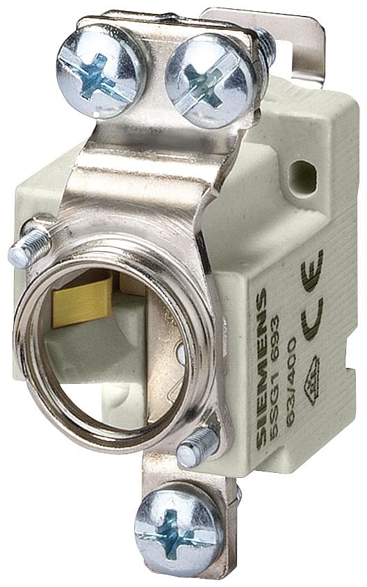 SIEMENS - SIE5SG1812 NEOZED, base portafusibili, D03, a 1 polo, 100 A, Un AC: 400 V, Un DC: 250 V