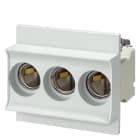 SIEMENS - SIE5SG5553 BASE NEOZED SC. D01 3P 16A + COP. P=70MM