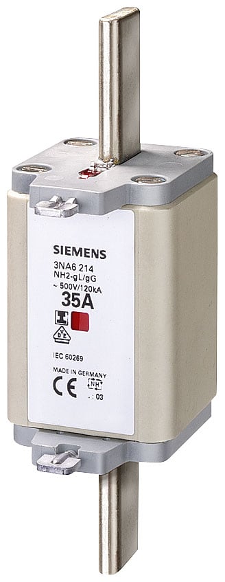 SIEMENS - SIE3NA6260 FUS.NH ISOL.GL/GG GR.2 500VCA 400A SEGN.
