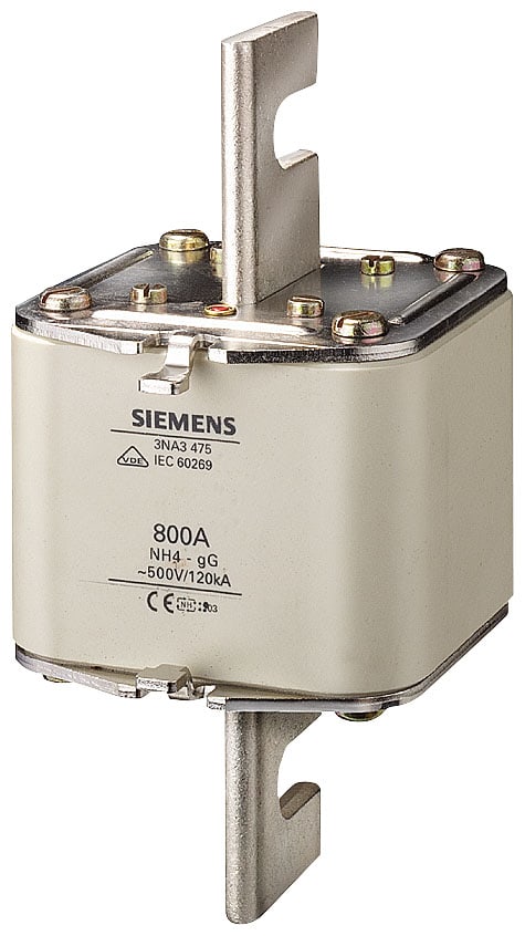 SIEMENS - SIE3NA3480 FUS. NH GL/GG GR.4 500VCA 1000A