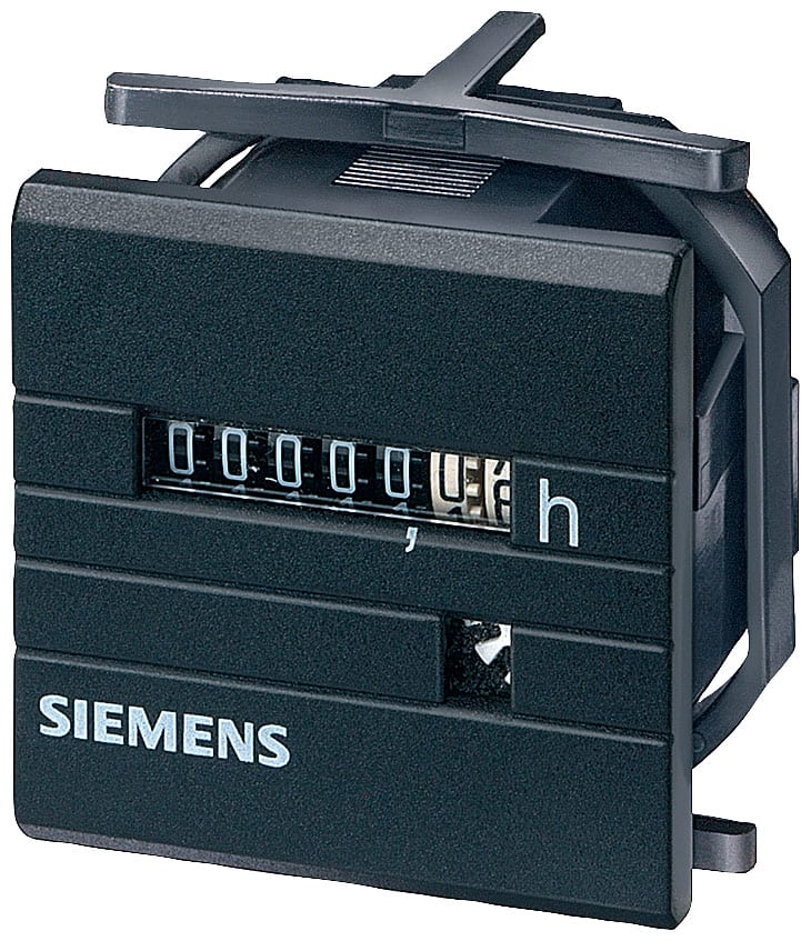SIEMENS - SIE7KT5505 Contaore 48 x 48 mm, AC 24 V, 50 Hz, senza copertura 55 x 55 mm