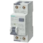 SIEMENS - SIE5SU16547KK32 Interruttore magnetotermico differenziale, 10 kA, 1 polo+N, tipo A, 300 mA, car. C, In: 32 A, Un AC: 230 V