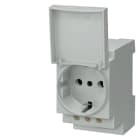 SIEMENS - SIE5TE6802 PR.SCH.2P+T LAT./CENT.+SP.16A 230V 2,5U