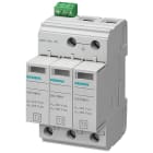 SIEMENS - SIE5SD74731 Scaricatore di sovratensione tipo 2 UC AC 600 V moduli di protezione inseribili a 3 poli, 3+0