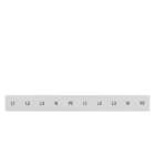 SIEMENS - SIE8WH81205AA15 TARGHETTA FRONT. 10MM LONG. L1,L2,L3,PE