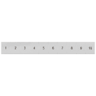 SIEMENS - SIE8WH81204AB25 Targhetta di siglatura, frontale, con 21-30, verticale, larghezza del morsetto: 8,2 mm