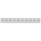 SIEMENS - SIE8WH81204AA15 Targhetta di siglatura, frontale, con L1, L2, L3, PE, N, verticali