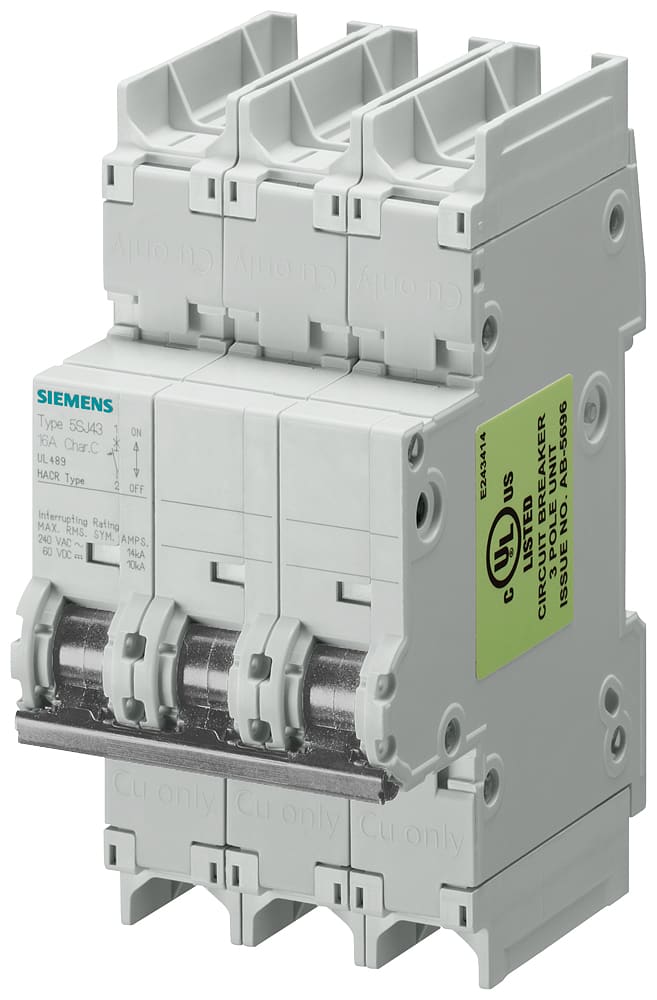 SIEMENS - SIE5SJ43137HG41 INT. MT UL489 OPP.POL.3P C 13A 14KA