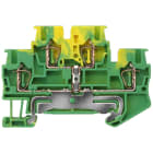 SIEMENS - SIE8WH20200CF07 Morsetto a due piani per conduttore di protezione con collegamento a molla, sezione: 0,08 ... 2,5 mm²