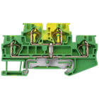 SIEMENS - SIE8WH20200CG07 Morsetto a due piani per conduttore di protezione con collegamento a molla, sezione: 0,5 ... 4 mm²