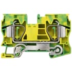 SIEMENS - SIE8WH20000CK07 Morsetto per conduttore di protezione con collegamento a molla, sezione: 1,5 ... 16 mm², larghezza: 12 mm