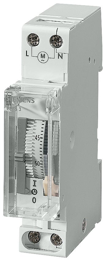 SIEMENS - SIE7LF53011 Orologio interruttore al quarzo, giorno, 1NO, 230 V/50 ... 60 Hz, 1UM.