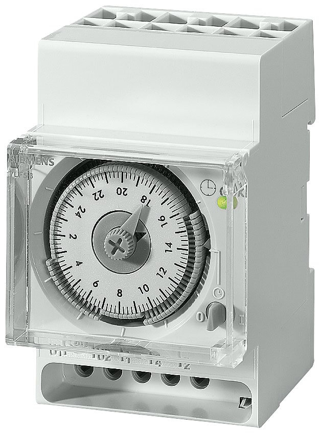 SIEMENS - SIE7LF53006 Orologio interruttore sincrono, settimana, 1 contatto CO, 230 V/50 Hz, 3 UM