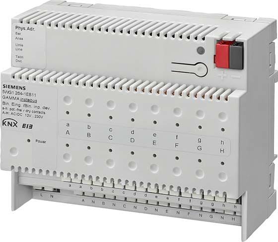 SIEMENS - BUILDING T - BCT5WG1264-1EB11 INGRESSI BINARI. N 264E/11 8XP.L.8X12..2