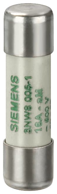 SIEMENS - SIE3NW80111 FUSIBILE CILINDRICO 10,3X38 1A AM