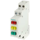 SIEMENS - SIE5TE58121 Indicatore luminoso/indicatore a semaforo 3x LED, 12 ... 60 V, rosso/verde/giallo